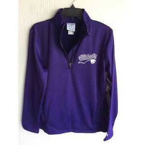 NWT Kansas State Wildcats, NCAA, Womens Champion Pullover  Size L, Fleece Lined